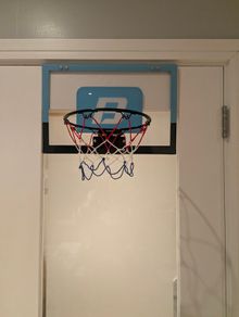 Over the door basketball hoop