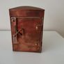 Vintage Miniature Copper Starboard Ship Lantern Image 4