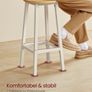 Set of 2 Industrial Bar Stools Image 4