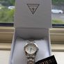 Women's silver Guess watch Image 7