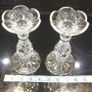 A Pair of Full Lead Crystal Noritake candlesticks Image 6