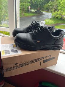 Site Coal Black Steel Toe Cap Safety Shoes