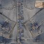 Superfly Patched Distressed Blue Denim Trucker Jacket Size L Image 9