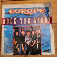 Europe, Rock The Night, Seven Doors Hotel 1986, 7 inch Vinyl, Epic EUR 1