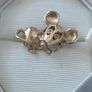 1970's Gold Tone Mouse Brooch Image 3
