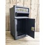 Post Box Small Cast Iron Black Insert CH R MB10 B Image 3