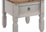 Corona 1 Drawer Lamp Table Nationwide Delivery