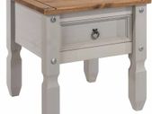 Corona 1 Drawer Lamp Table Nationwide Delivery