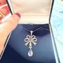 Vintage 9ct gold amethyst pendant Image 4