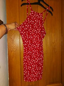 Flower print dress