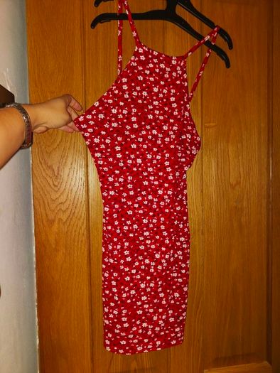 Flower print dress