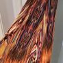 Red Queen boutique ethnic print maxi with open back detail Sz L/XL (Fit 12-14UK) Image 4