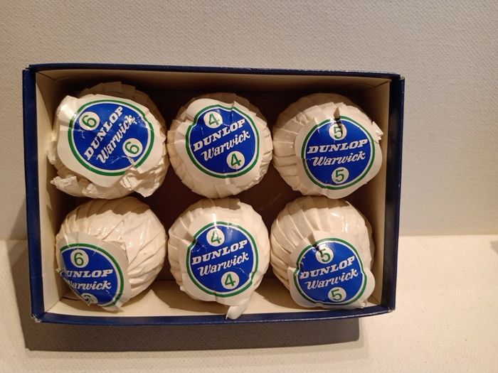 Dunlop Warwick Golf Balls Vintage