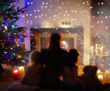 Illuminative LED Snowfall Projector Light