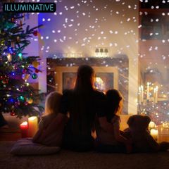 Illuminative LED Snowfall Projector Light
