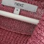 NEXT Blush Metallic Rollneck Knit Sz M (Fit 10-14UK) Image 4