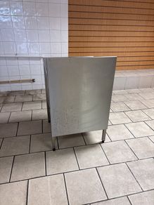 stainless steel counter