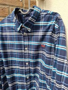 Crew Clothing Company Shirt Mens XL Slim Fit