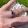 Vintage ladies 9ct gold  dress ring Image 10