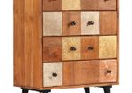 Chest of Drawers 60x30x75 cm Solid Acacia Wood