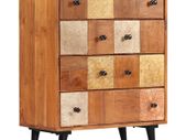 Chest of Drawers 60x30x75 cm Solid Acacia Wood