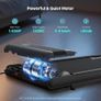 Walking Pad Smart AI Under Desk Treadmill Portable Small 2 in 1 Treadmills for Home Office Jogging Running Machine TicSports Zwift Kinomap with LED Display Remote Control 6 KMH Easy Storage Image 4