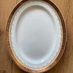 Vintage Arklow Pottery Turkey Platter