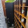 3 Original post office pigeon sorting benches Image 3