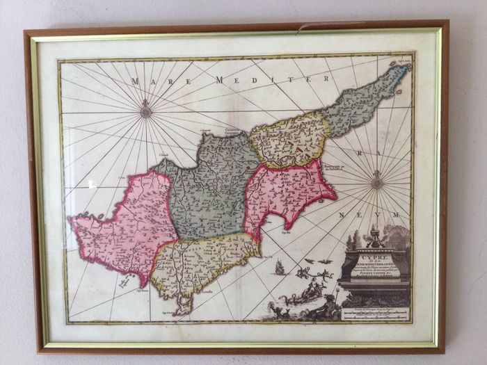 Art - Vintage Style Map,