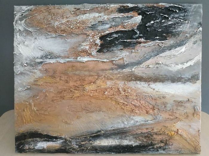 Brand new original mixed media art