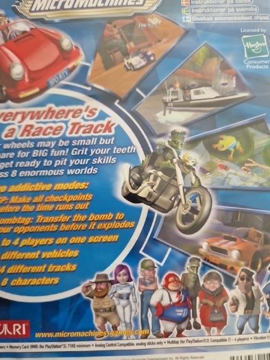 Micro Machines PlayStation2 Ps2 Games Original