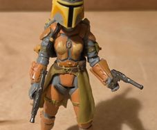 Star Wars Rare Elite Forces Isabet Reau 3.75 " Scale As New Out Of Pack