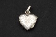 Small 925 Sterling Silver Locket Charm