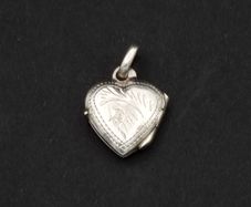 Small 925 Sterling Silver Locket Charm