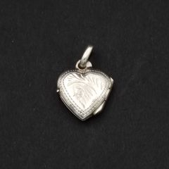 Small 925 Sterling Silver Locket Charm