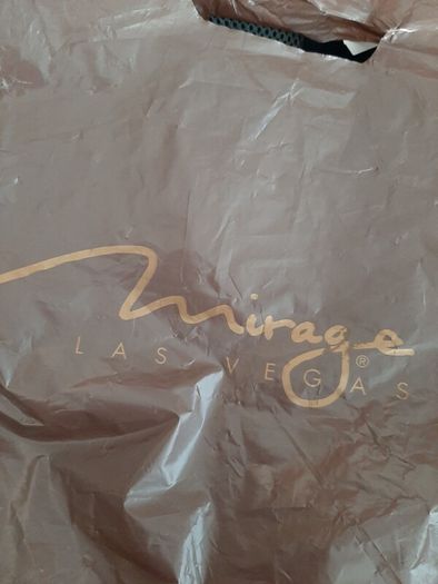 New backpack from Las Vegas with tag