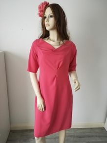 Salmon Fee G occasion dress, size 12