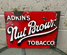 Enamel Sign