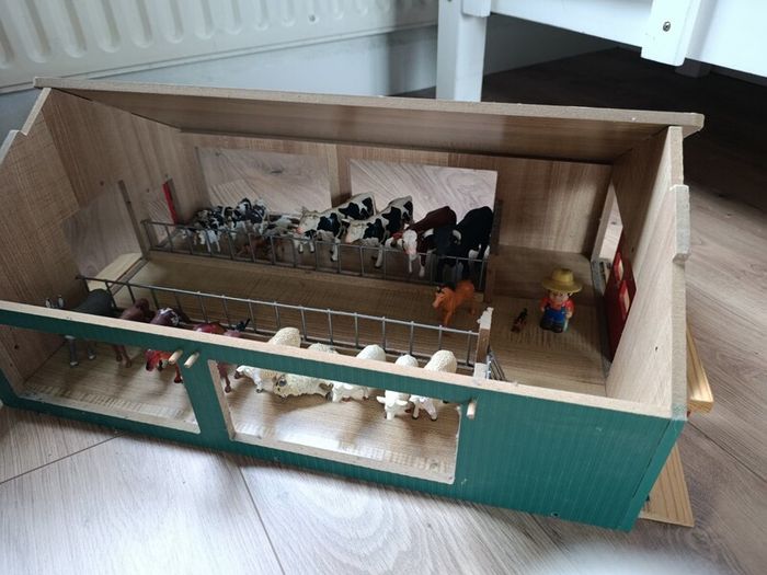 Huge selection of vintage animal toy farm