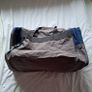 Adidas large hold all 23" x 12 x 12 grey/ blue In excellent condition Image 2