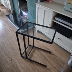 C shaped table ikea vittsjo