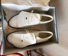 Vintage Adidas Bernhard Langer Golf Shoes Unworn Boxed Size 9