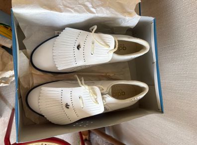 Vintage Adidas Bernhard Langer Golf Shoes Unworn Boxed Size 9