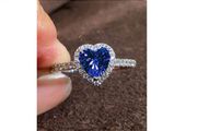 Beautiful Ring With Sparkly Gems size 10 + other lovely rings available