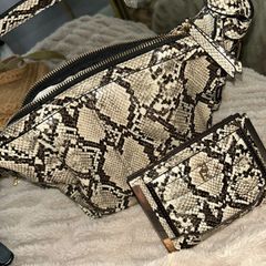 River island bag with matching purse