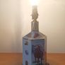Vintage "Pointers of London & Edinburgh" porcelain  table lamp with wooden base and horse racing theme  height 30cm Image 10