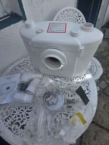 toilet Macerator pump as new