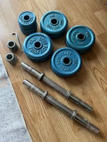 2x 10.5kg dumbbells
