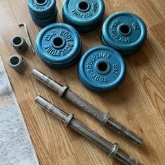 2x 10.5kg dumbbells