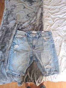 Men's denim shorts from Bershka